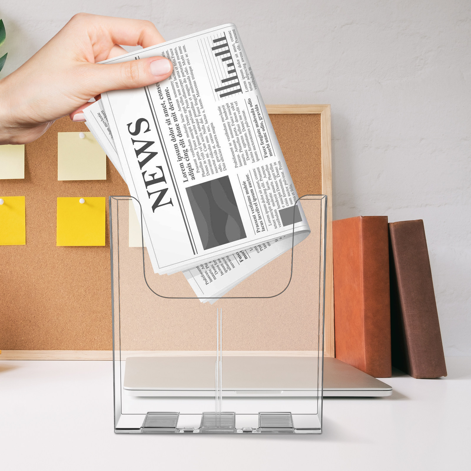 Magazine Holder Rack - 2 шт. настенный органайзер для хранения,